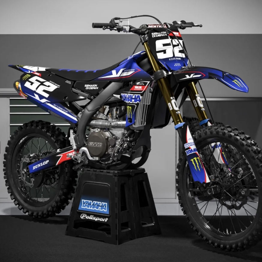 Yamaha with Warp semi-custom graphics