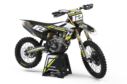 Serenity Husqvarna semi-custom motocross graphics kit