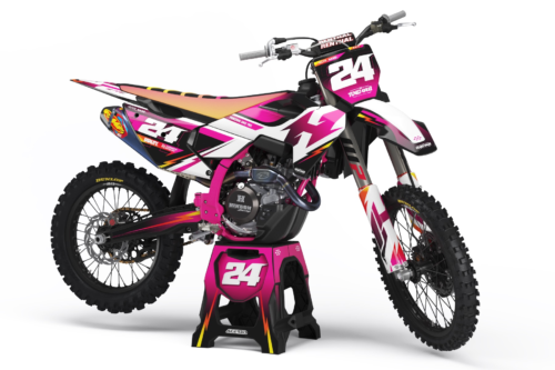 Jawbreaker Husqvarna semi-custom motocross graphics kit
