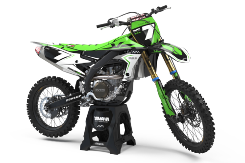 Katana Yamaha motocross graphics kit