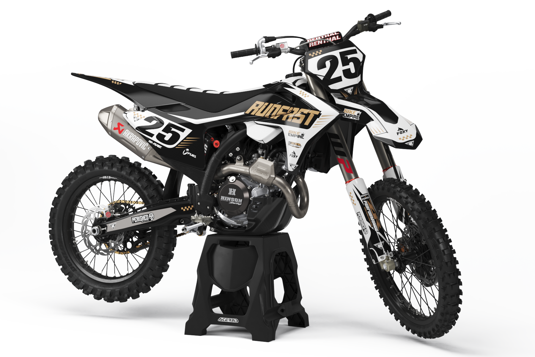 Runner GASGAS semi-custom motocross graphics kit