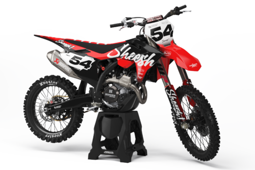 Sheesh GASGAS semi-custom motocross graphics kit