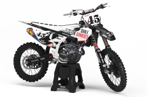 Punk Husqvarna semi-custom motocross graphics kit