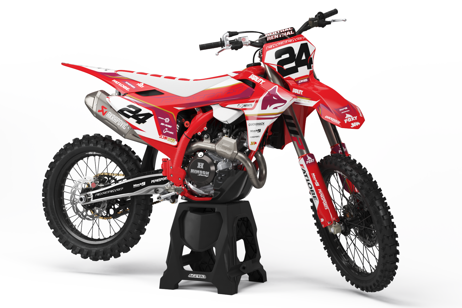 K9 GASGAS semi-custom motocross graphics kit