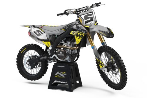 Kawasaki Venom semi-custom motocross graphics kit