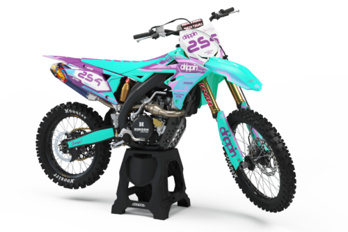 Suzuki Drippin semi-custom motocross graphics kit