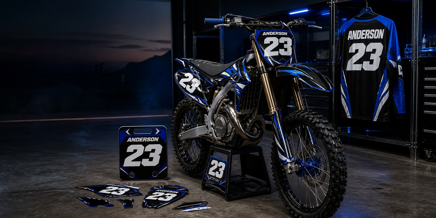 Custom Number Plate Backgrounds