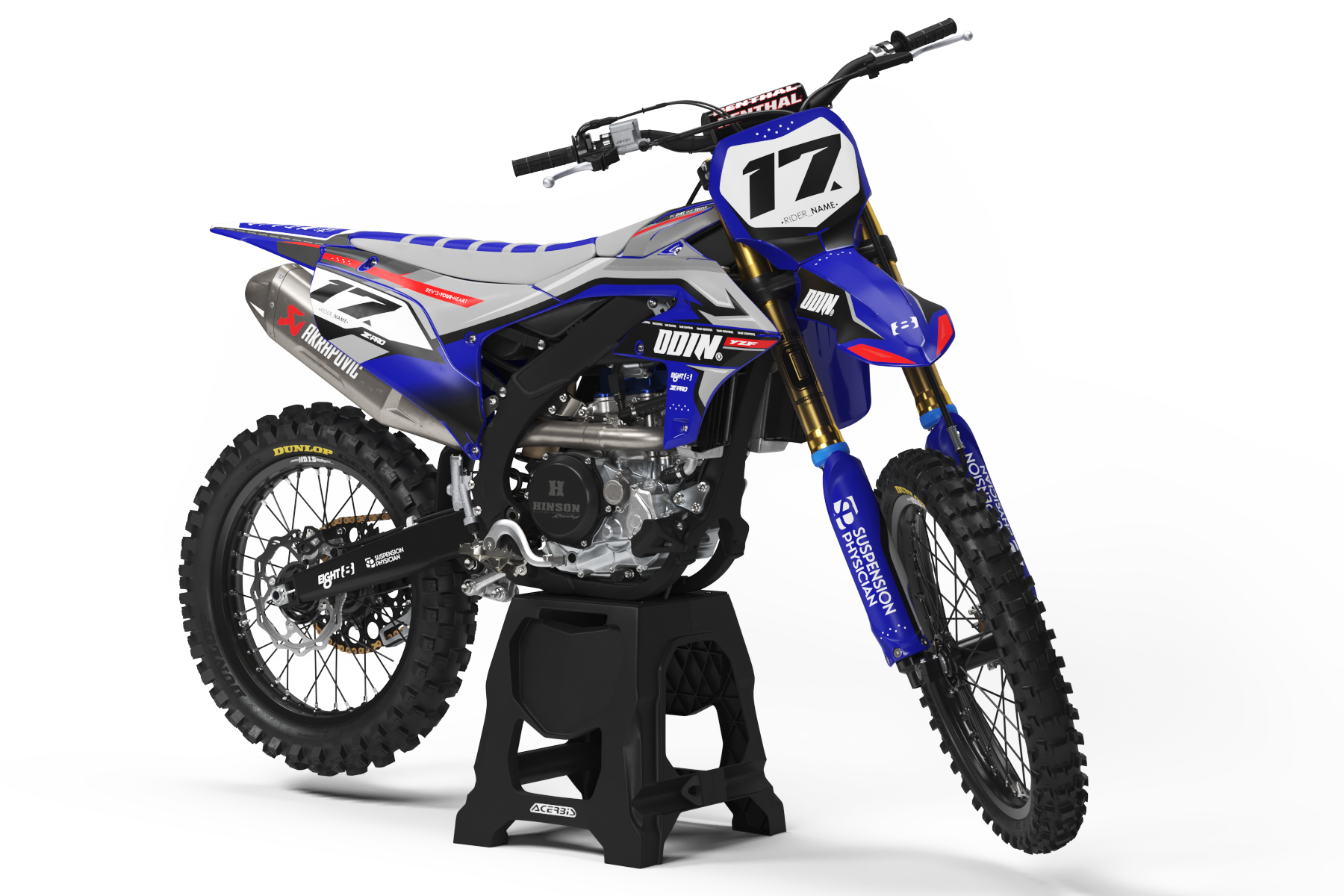 Apex2 Yamaha motocross graphics kit