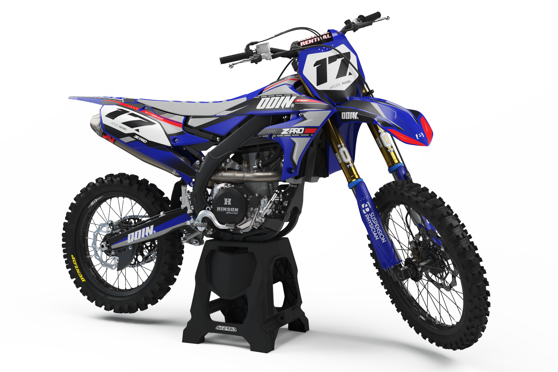 Apex1 Yamaha motocross graphics kit