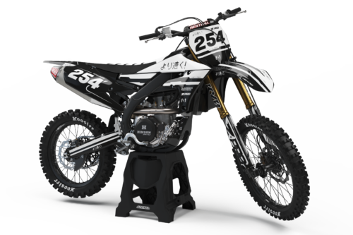 Initial Yamaha motocross graphics kit