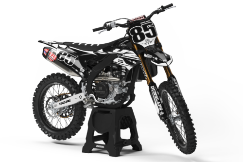 Reversed Yamaha motocross graphics kit