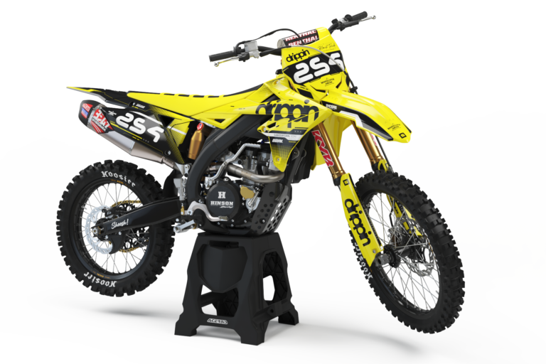 Suzuki Hornet semi-custom motocross graphics kit