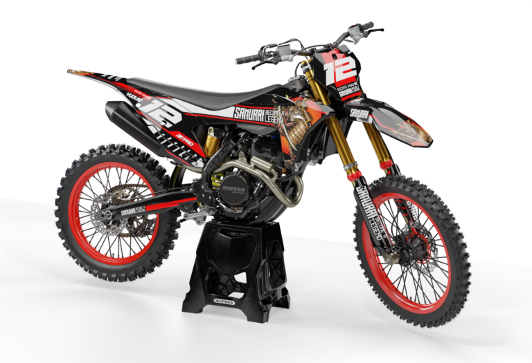 Samurai GASGAS semi-custom motocross graphics kit