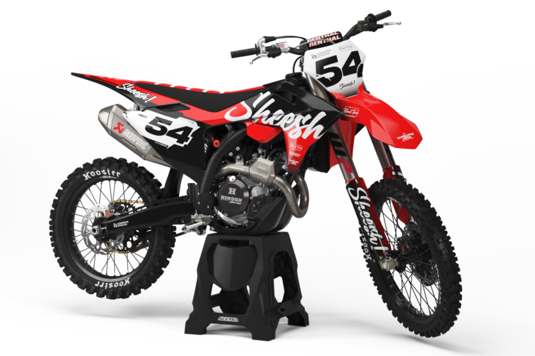 Sheesh GASGAS semi-custom motocross graphics kit