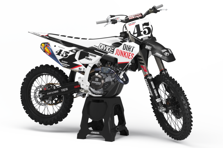 Punk Husqvarna semi-custom motocross graphics kit