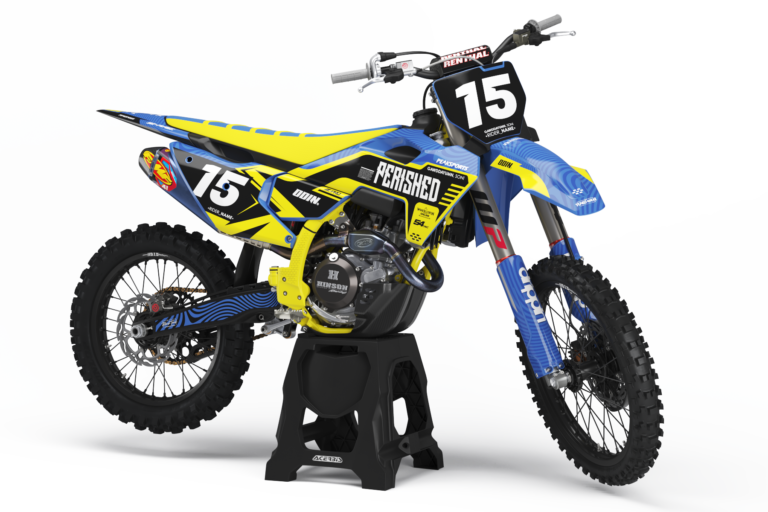 Perished Husqvarna semi-custom motocross graphics kit