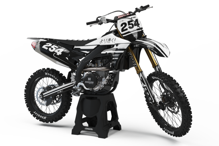Initial Yamaha motocross graphics kit
