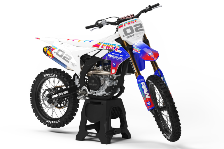 Sunshine Yamaha motocross graphics kit